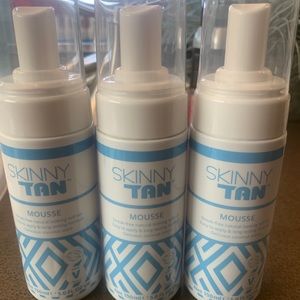 Three NEW bottles of Skinny Tan Mousse Regular